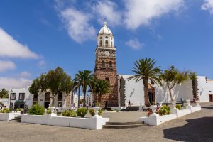 Plaza principal de Teguise, e Iglesia de Guadalupe, Lanzarote